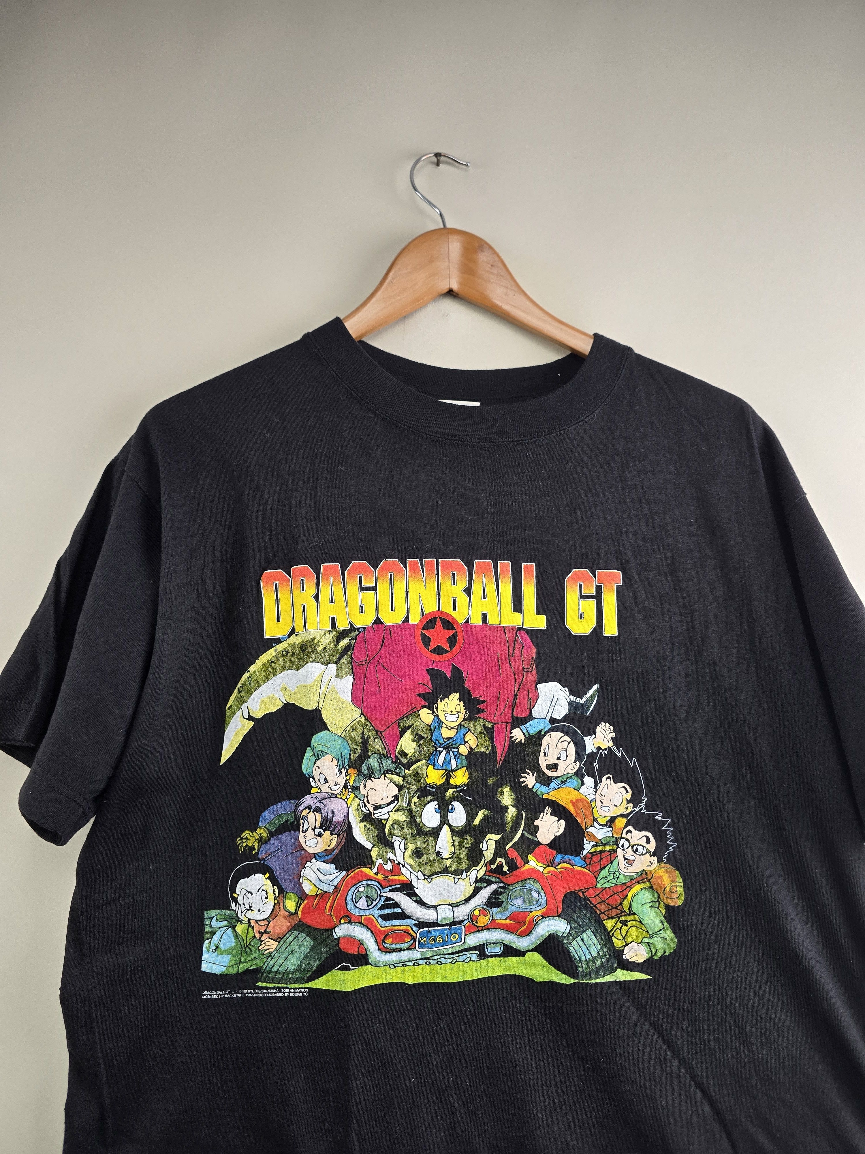 Anime × Japanese Brand × Vintage 1997 Dragon Ball GT Anime tee XL 22.5" 28.5" Size US XL / EU 56 / 4 - 2 Thumbnail