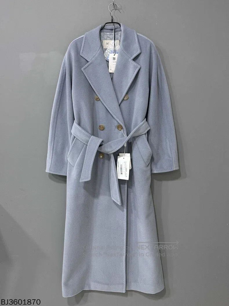 Max Mara Max Mara New smog blue coat Size M / US 6-8 / IT 42-44 - 1 Thumbnail