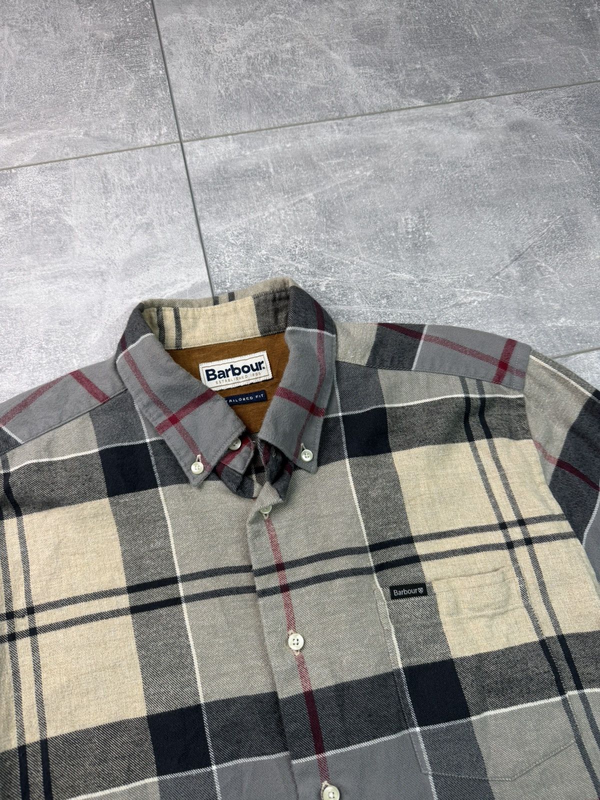 Barbour Barbour Patterned Check Shirt Size US L / EU 52-54 / 3 - 3 Thumbnail