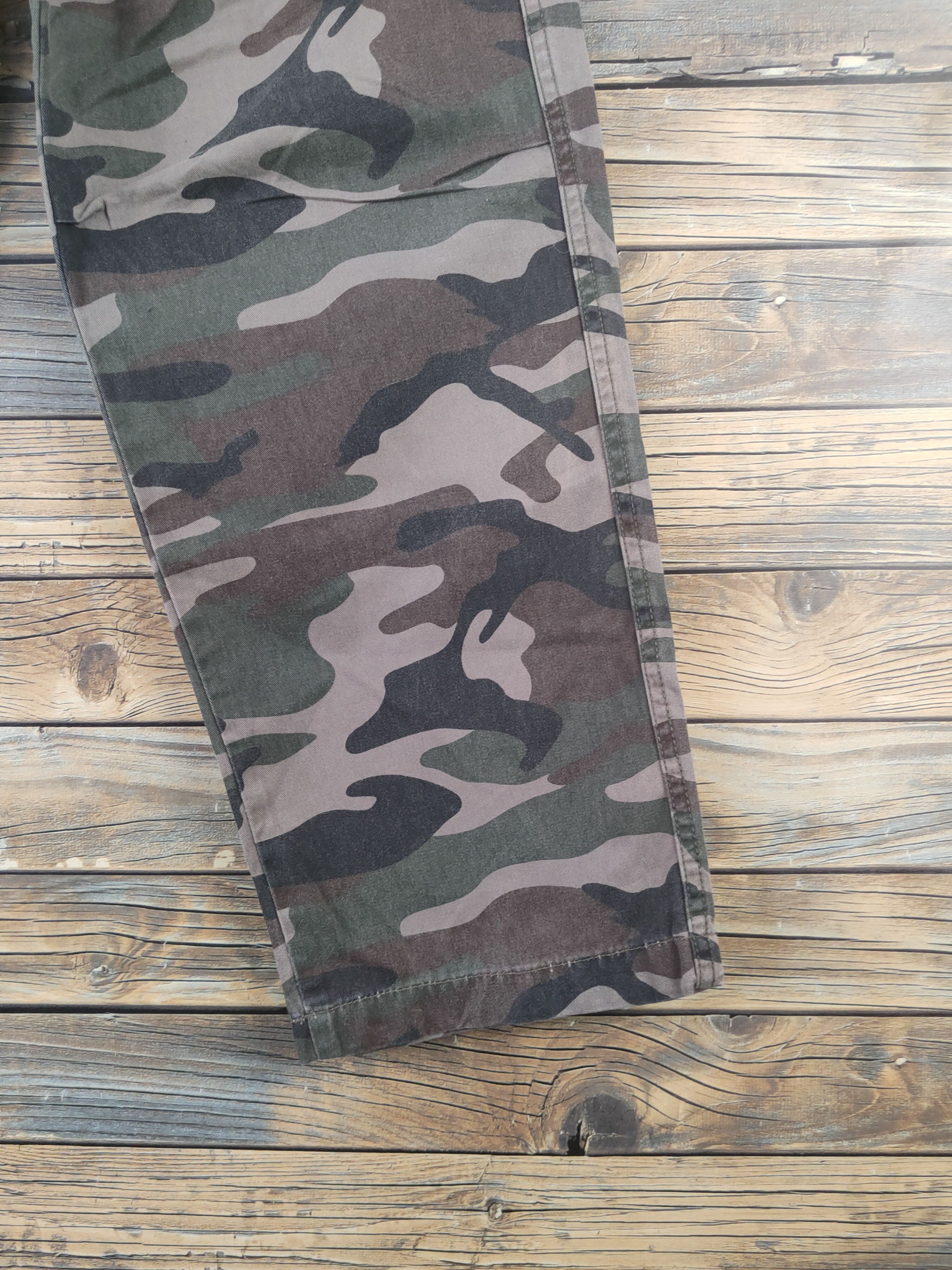 Surplus Research DL Surplus Camouflage Multipocket Cargo Pants #1938 Size US 30 / EU 46 - 6 Thumbnail
