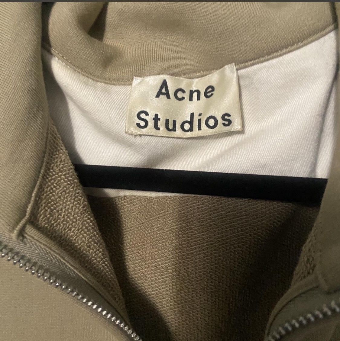 Acne Studios Acne Studios Beige Quarter zip Size US S / EU 44-46 / 1 - 3 Thumbnail