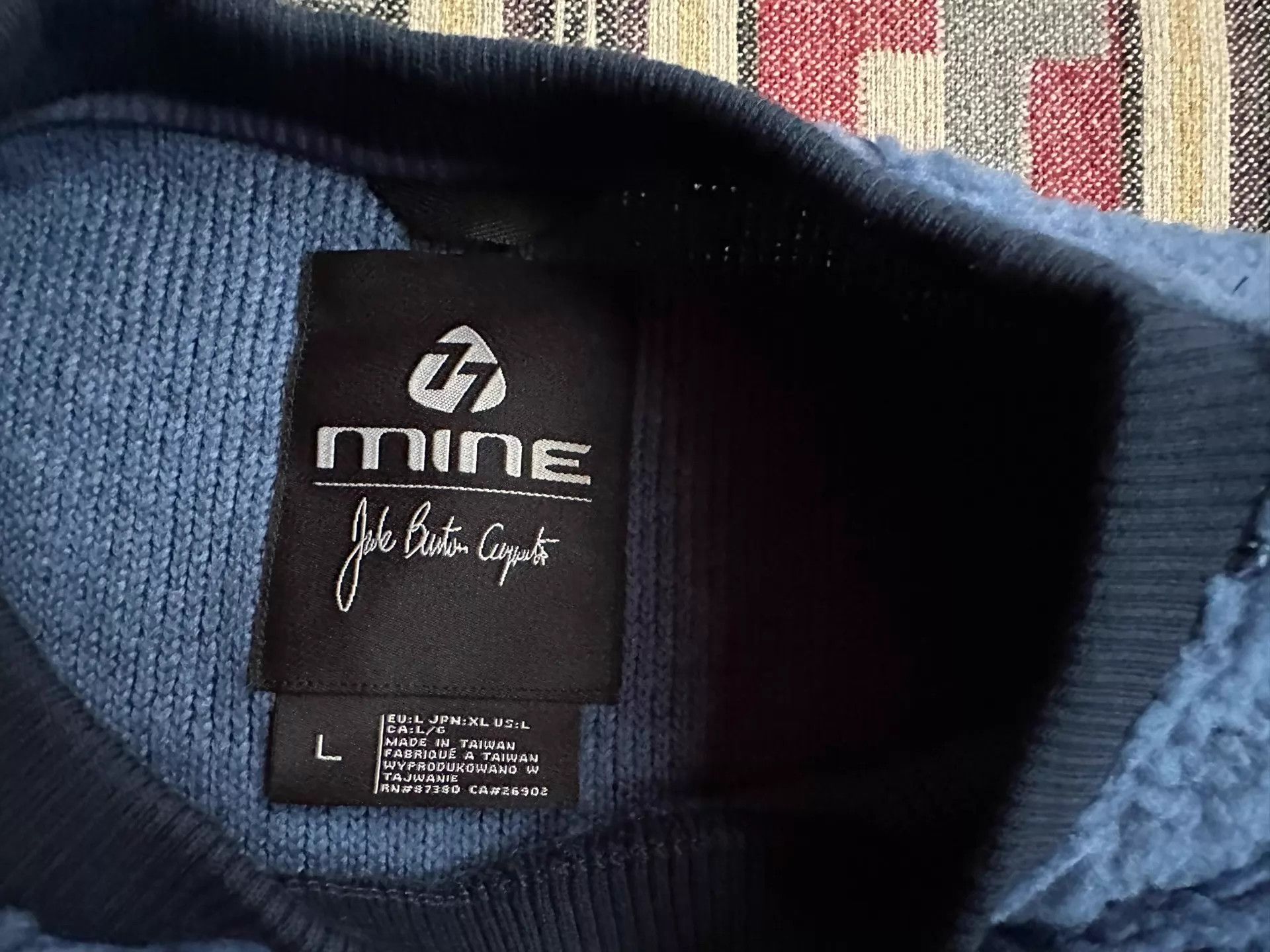 Burton Burton Mine77 Italian Sherpa Pocketed Fleece Crewneck Size US L / EU 52-54 / 3 - 5 Thumbnail