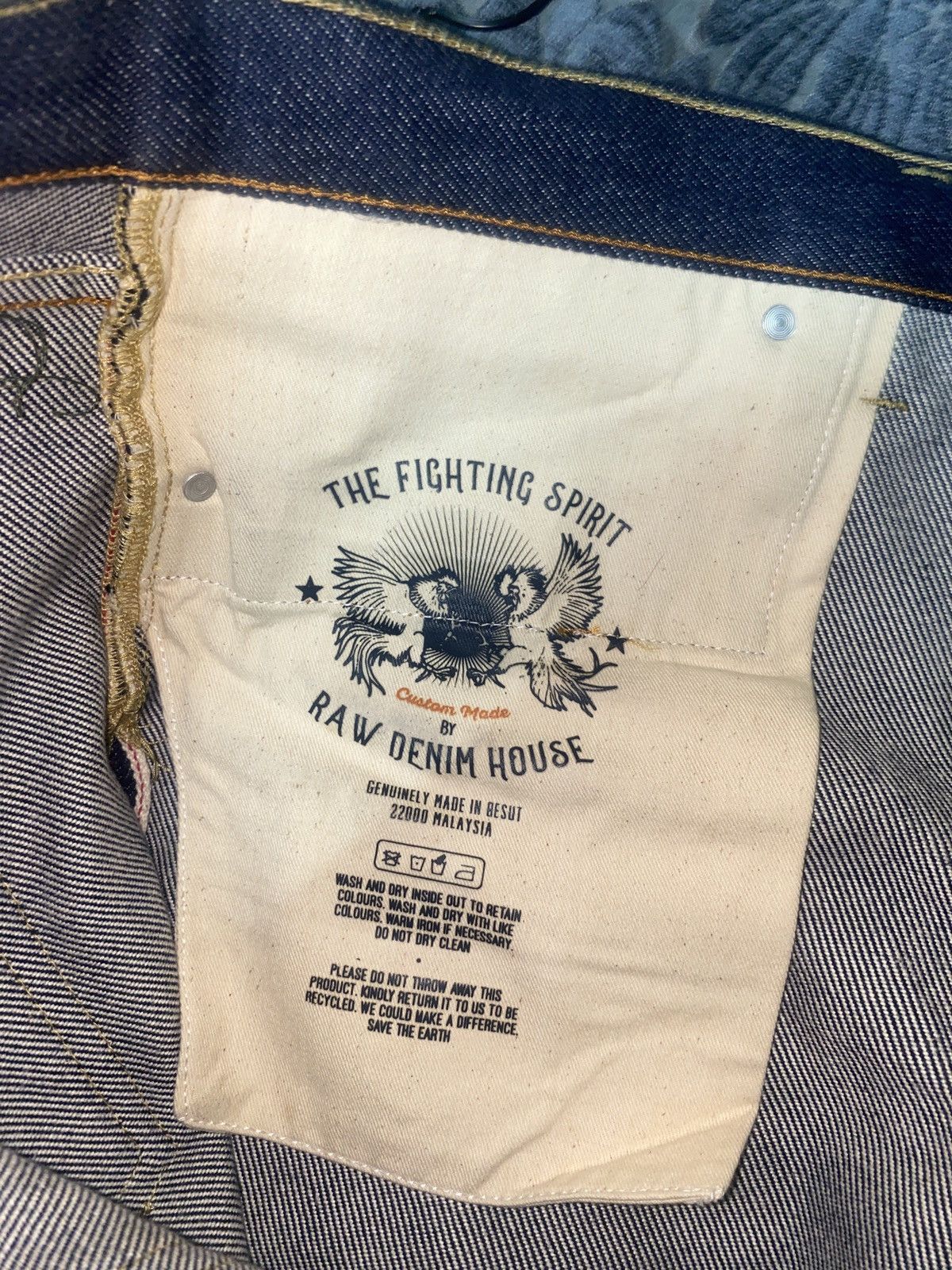 Designer RAW DENIM HOUSE 22 QZ Size US 38 / EU 54 - 6 Thumbnail