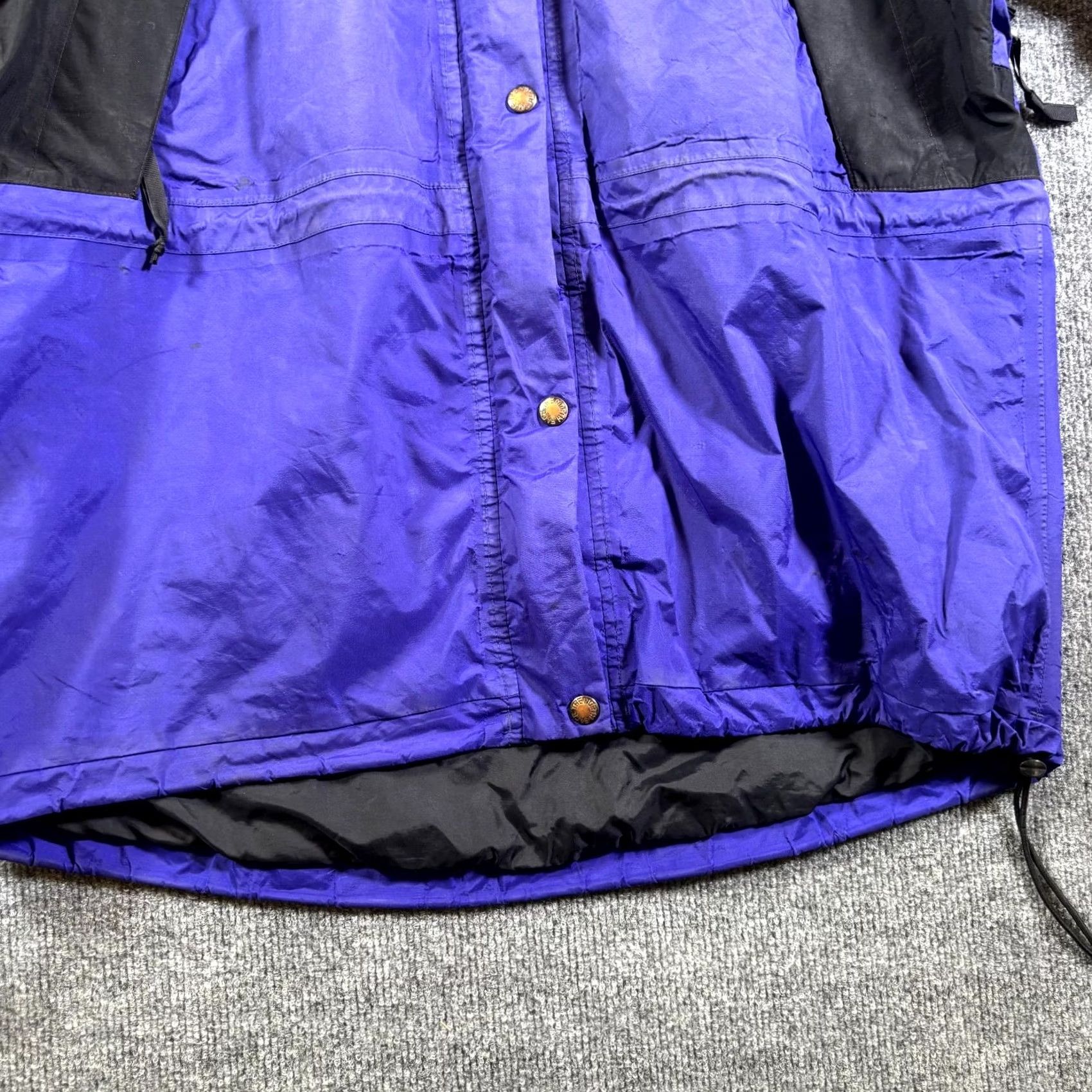 The North Face The North Face Windbreaker Jacket Womens L Blue Polyester Zip-Up Size L / US 10 / IT 46 - 4 Thumbnail