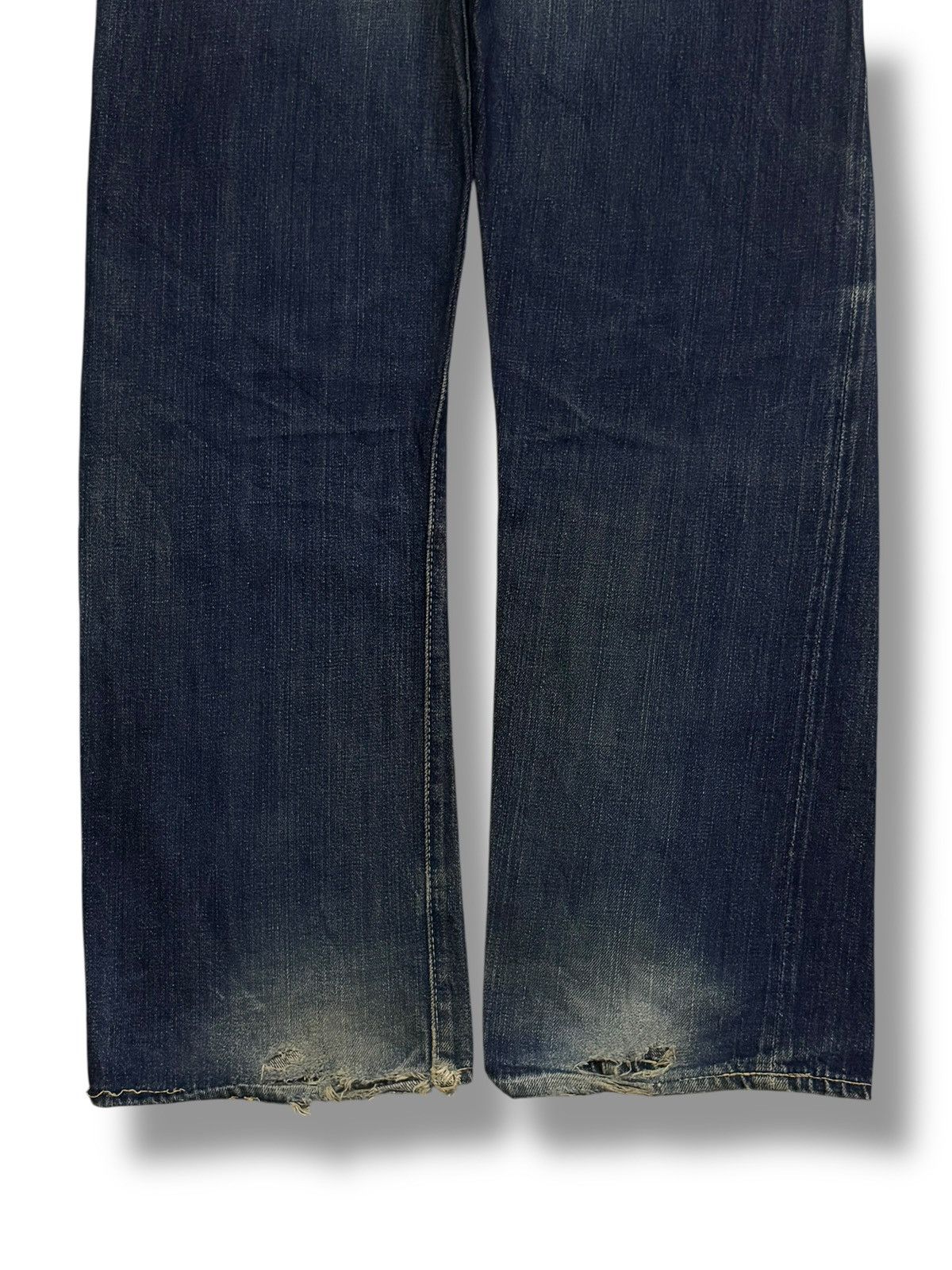 The Real McCoy's Vintage 00s Joe McCoys & Co Lot 901 Selvedge Denim Japan W31 Size US 31 - 7 Thumbnail