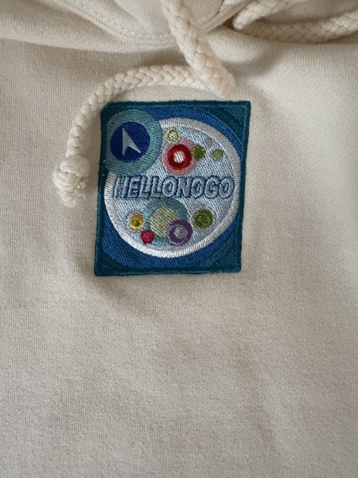 Japanese Brand Hellonogo vintage hoodie Size US S / EU 44-46 / 1 - 3 Thumbnail