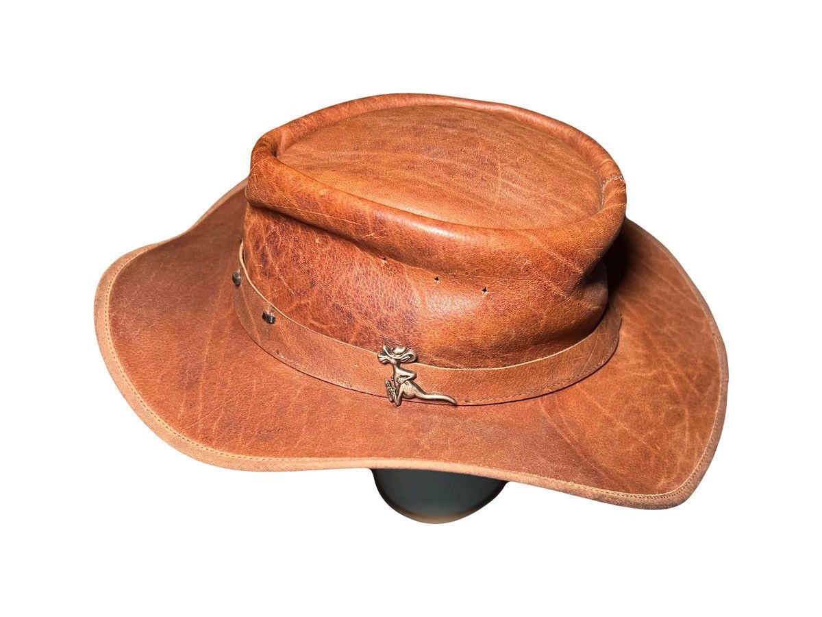 Cowboy Equipment LEATHER HAT CROCODILE COWBOY BAND Size ONE SIZE - 4 Thumbnail