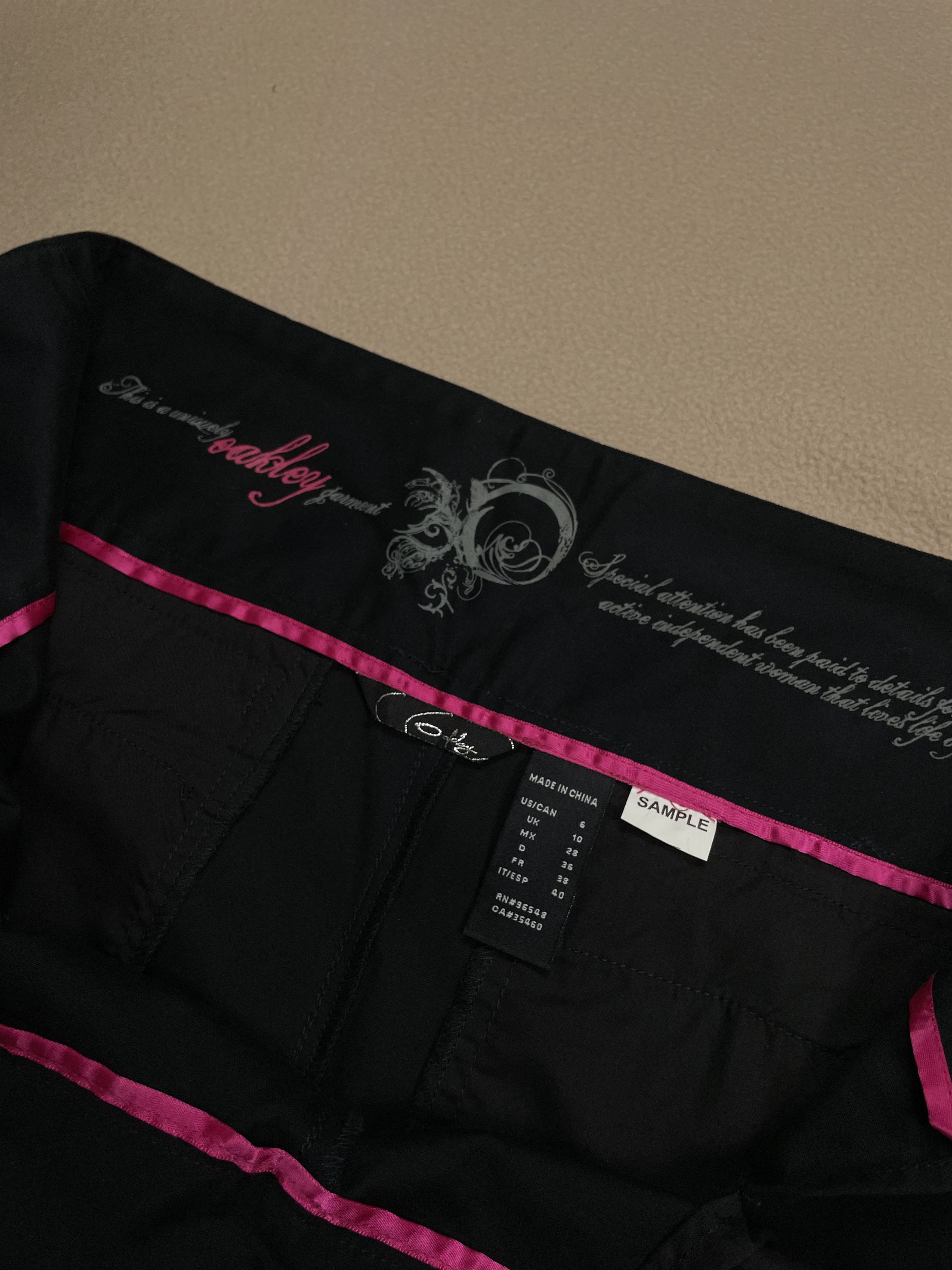 Japanese Brand × Oakley Oakley Rare Archive Flared Pants Zip Leg Y2k 2009 Sample Size 27" / US 4 / IT 40 - 7 Thumbnail