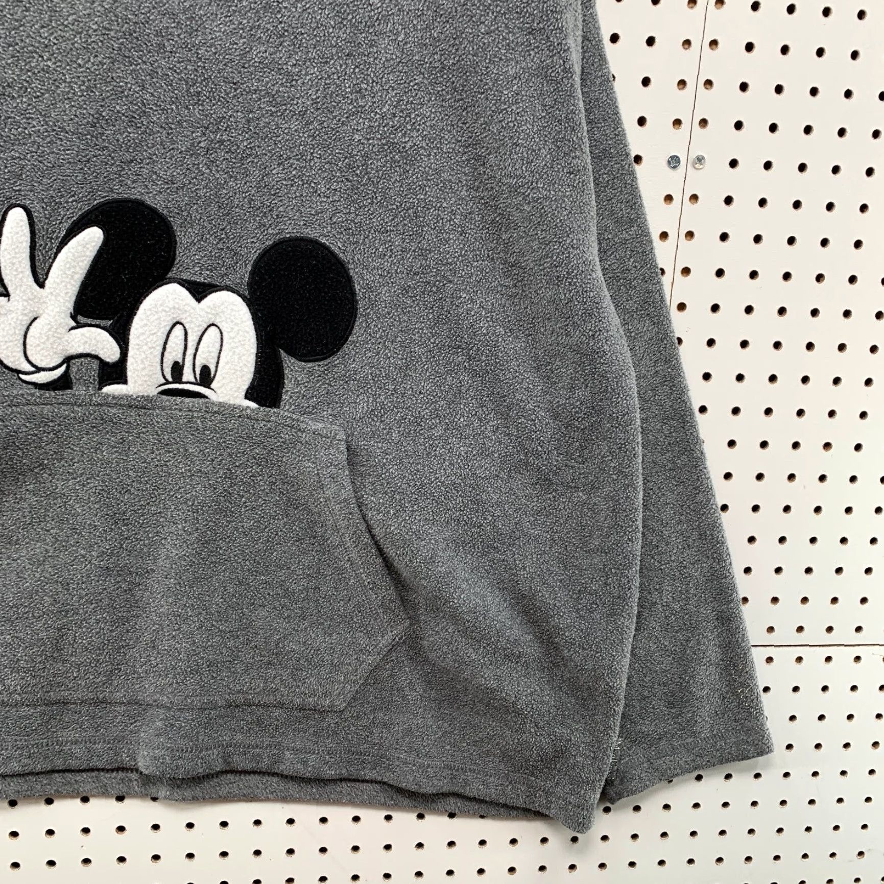 Mickey Unlimited Vintage Mickey Unlimited Hoodie Sweatshirt Womens 4XL 26/28 Fleece Embroidered Beige Size XXL / US 16-18 / IT 52-54 - 6 Thumbnail