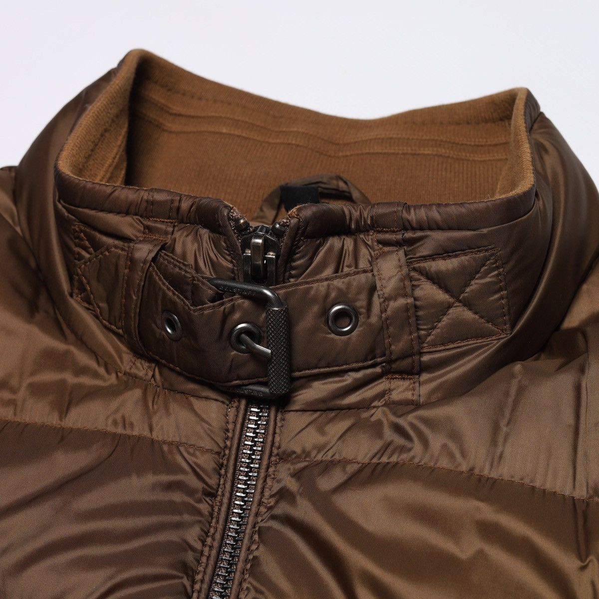 Belstaff Belstaff Nylon Down Puffer Jacket Bronze Brown Circuit Size US L / EU 52-54 / 3 - 18 Thumbnail