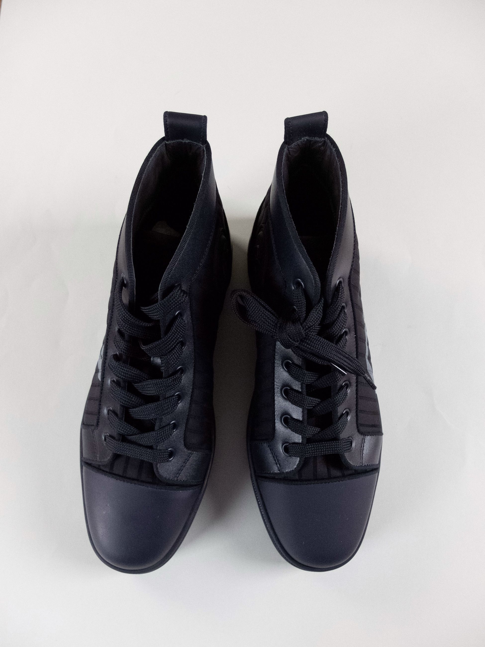 Christian Louboutin CHRISTIAN LOUBOUTIN Louis Varsimax navy black sneakers 9 42 Size US 9 / EU 42 - 3 Thumbnail