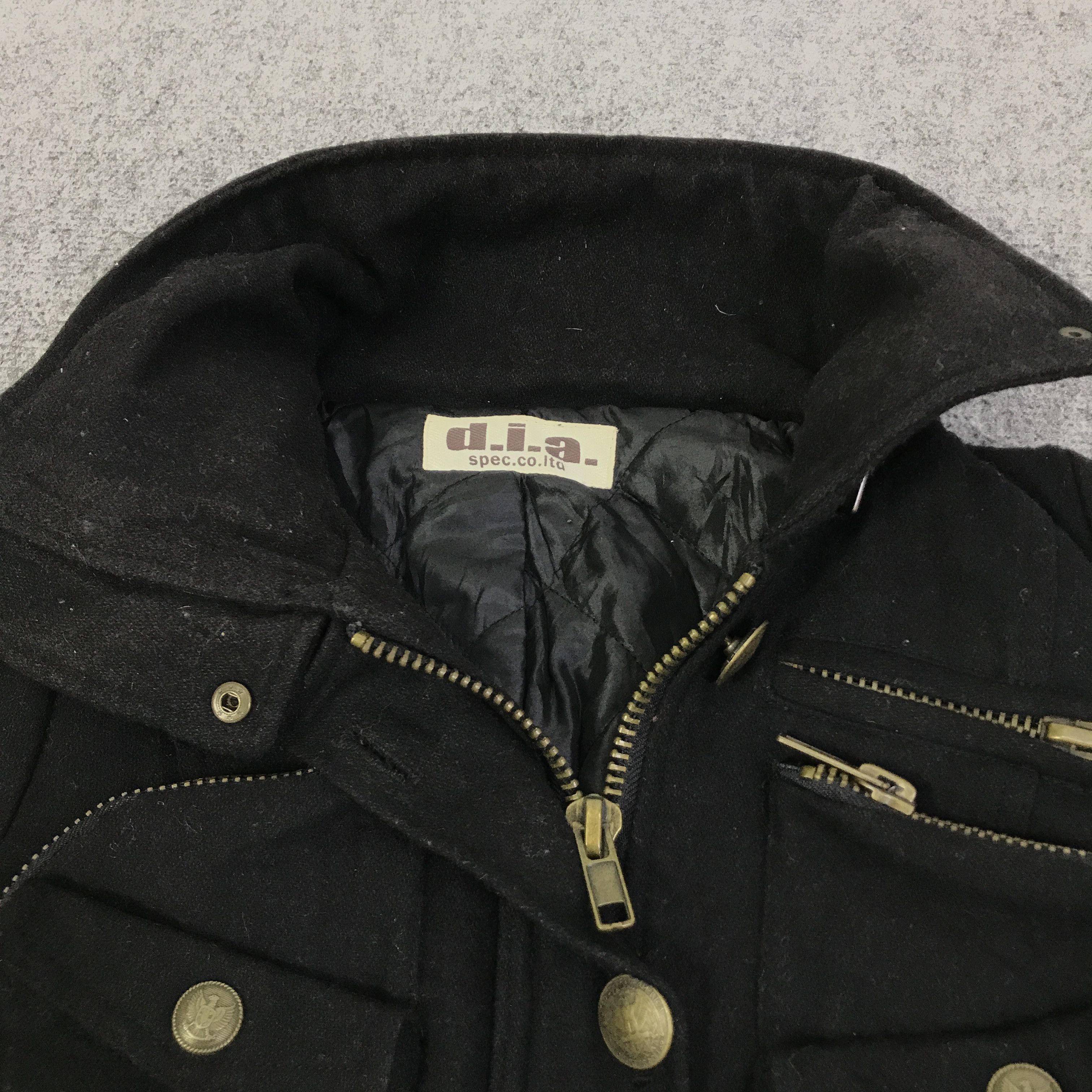 Japanese Brand GOTHIC D.I.A PUNK IFSIXWASNINE STYLE WOOL JACKET K1001B11 Size US M / EU 48-50 / 2 - 5 Thumbnail