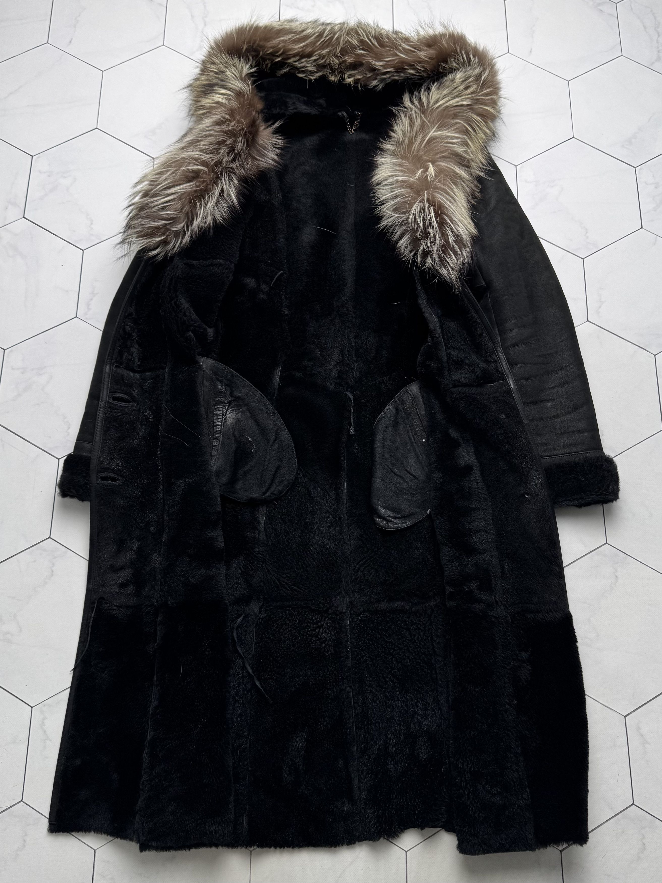 Vintage Vintage Real Lambskin Hooded Coat(B409)E2D15 Size S / US 4 / IT 40 - 12 Thumbnail
