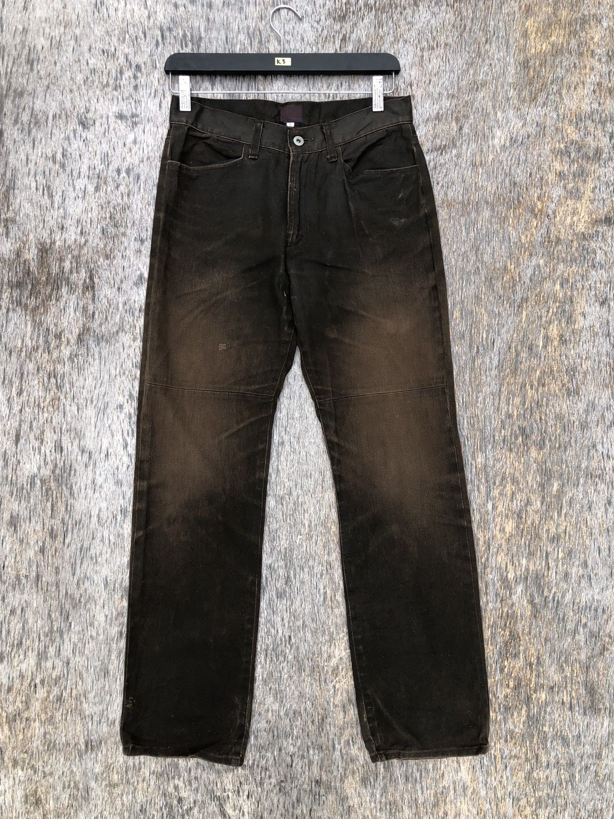 20471120 Japanesebrand Faded Jeans TAKEO KIKUCHI 4 Pocket Pants Size US 30 / EU 46 - 1 Thumbnail