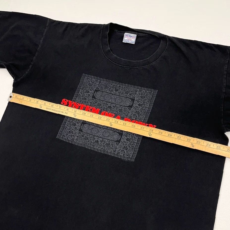 Vintage VINTAGE System Of A Down Shirt Mens 2XL Black Toxicity Band Tour Graphic 2002 Size US XXL / EU 58 / 5 - 6 Thumbnail