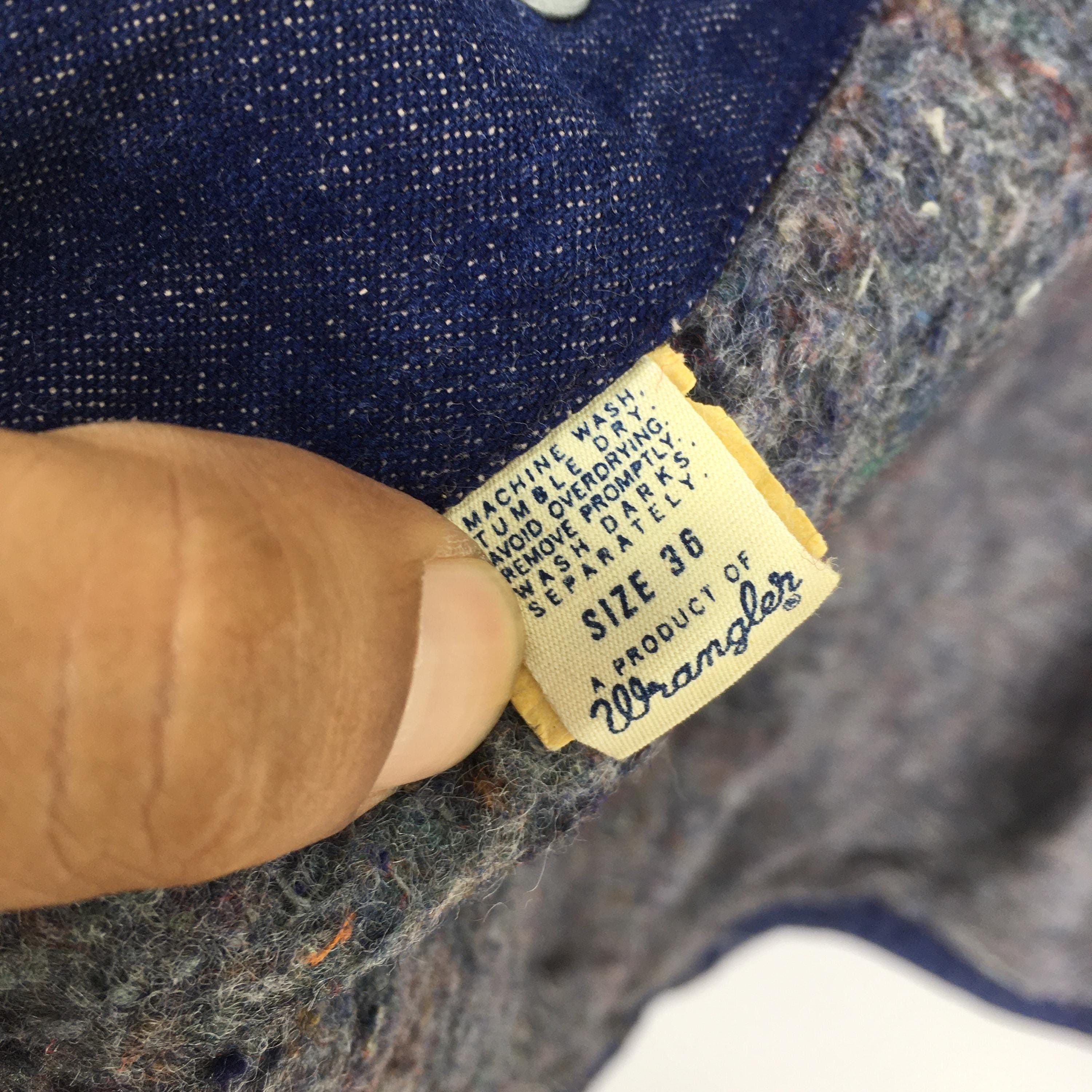 Wrangler 80s Wrangler Sanforized Blue Chore Denim Jacket Medium Size US M / EU 48-50 / 2 - 6 Thumbnail