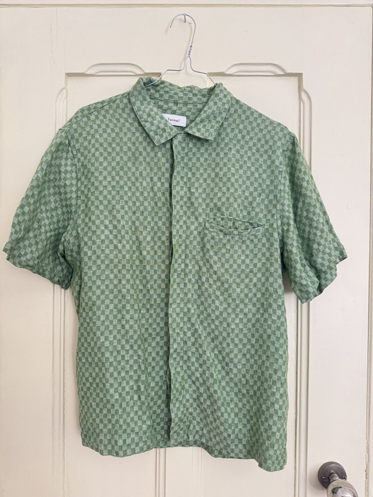 Fanmail Fanmail / Checked button up / green Size M / US 6-8 / IT 42-44 - 1 Thumbnail