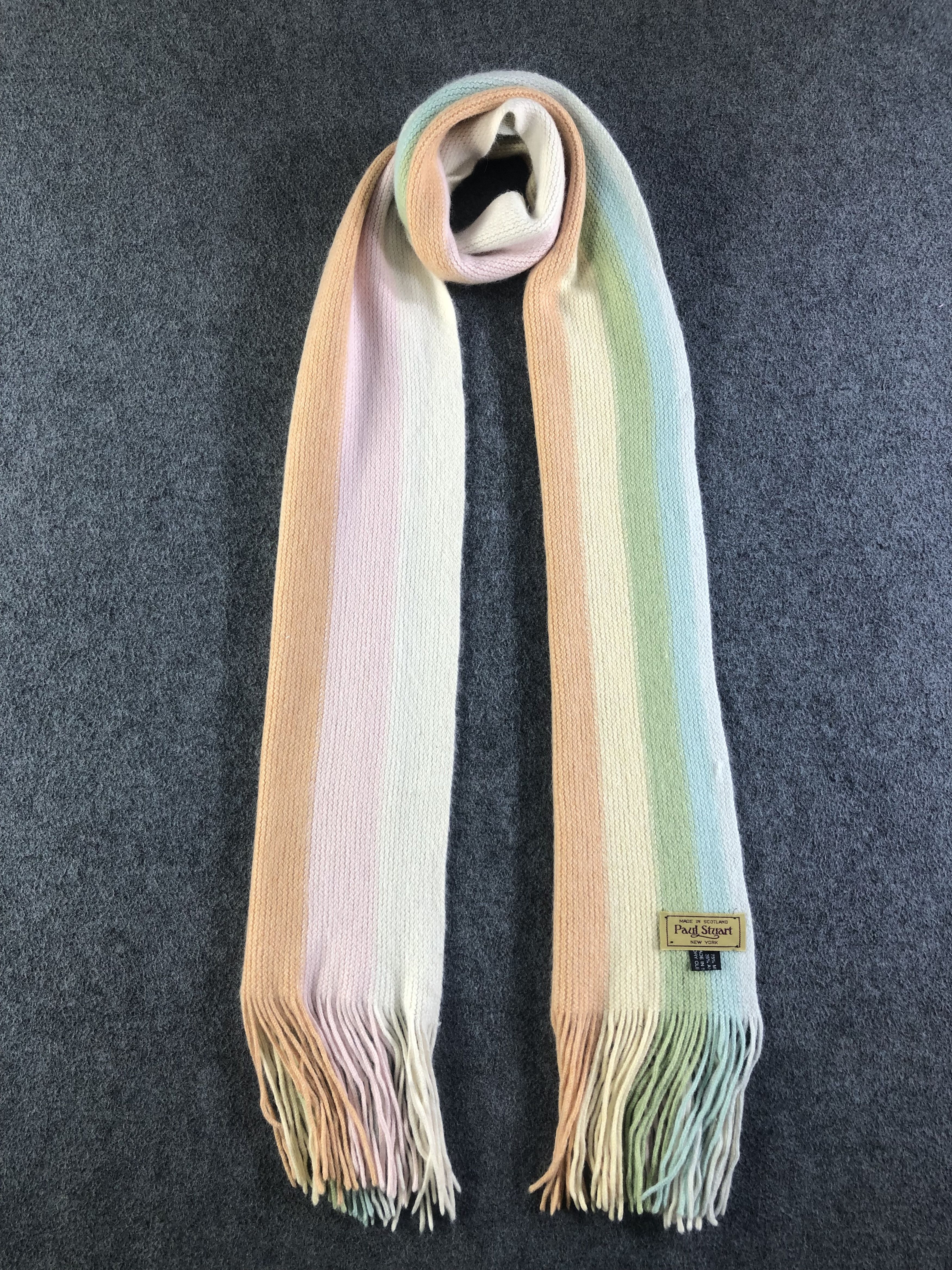 Paul Stuart Paul Stuart Multicolor Scarf / Muffler / Neckwear SS1297 Size ONE SIZE - 1 Thumbnail