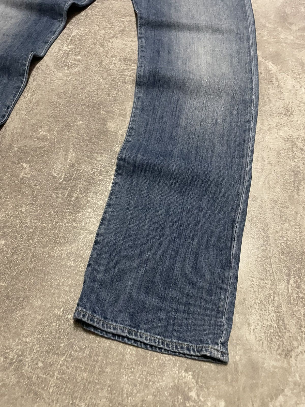 Armani Vintage Armani Jeans Metallic Logo Denim Size 33 Size US 33 - 6 Thumbnail