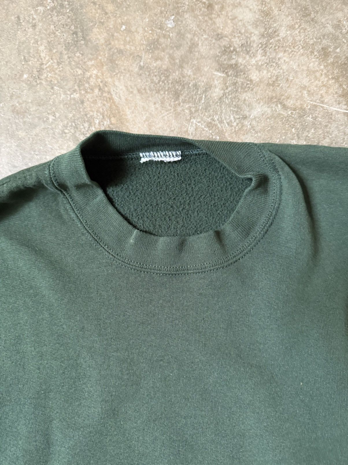 Vintage green fade sweatshirt Size US L / EU 52-54 / 3 - 4 Thumbnail