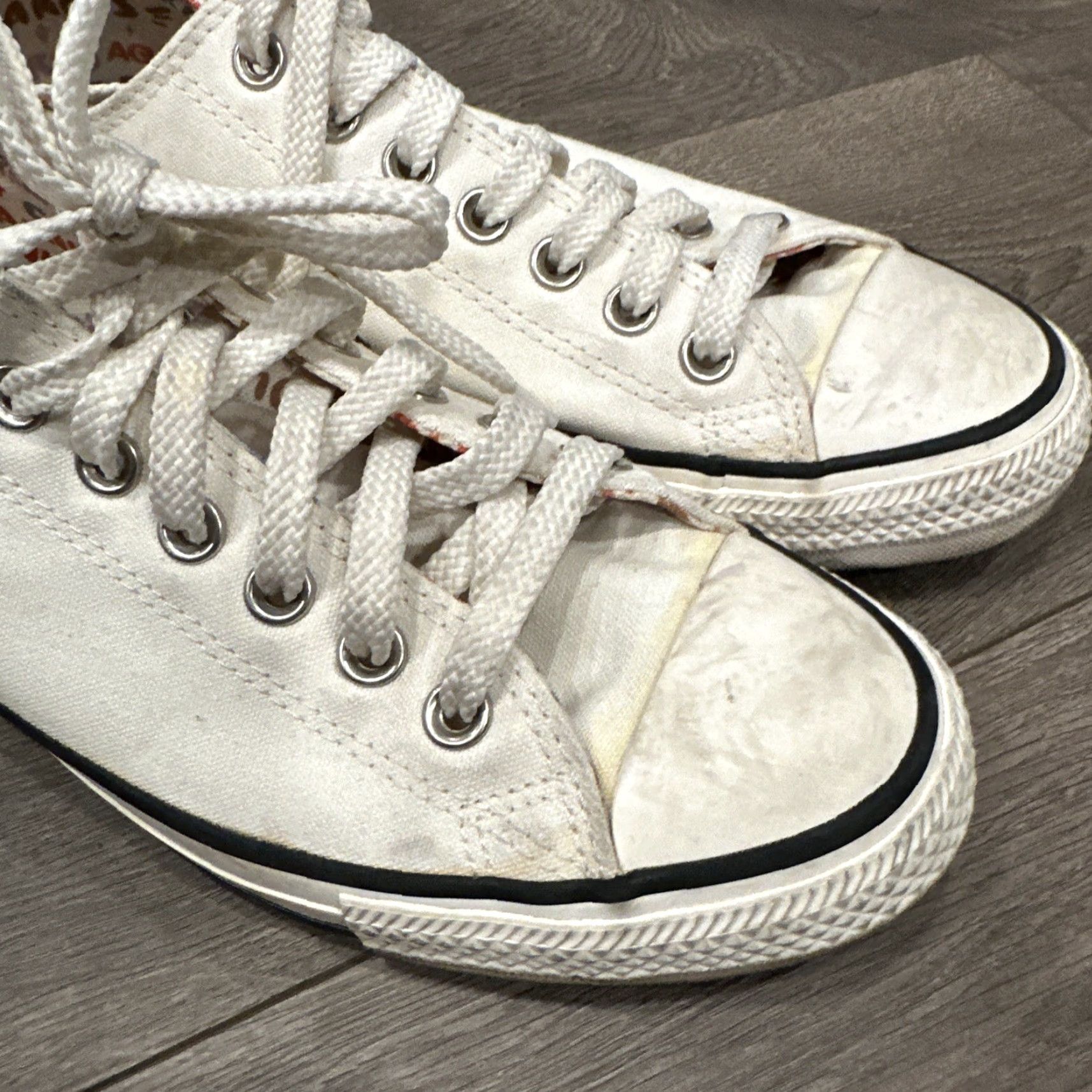 Converse Converse Chuck Taylor All Star Ox Sneakers Women's Size 10.5 Egret/Multi Lace Up Athletic Size US 10.5 / IT 40.5 - 2 Thumbnail