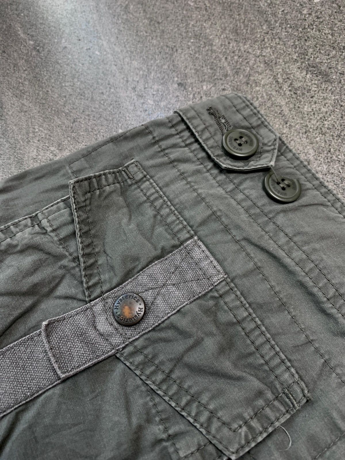 Hysteric Glamour FREE TAX! 90s Bondage Multi Pocket Cargo Pants Size US 31 - 11 Thumbnail