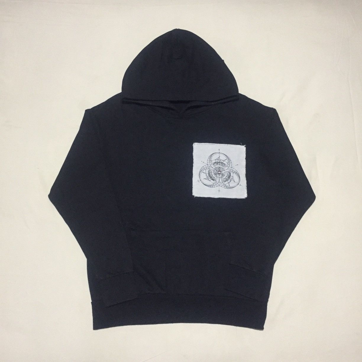image of Archival Clothing x Clot Fragment X Innersect Hoodie in Black, Men's (Size Medium)