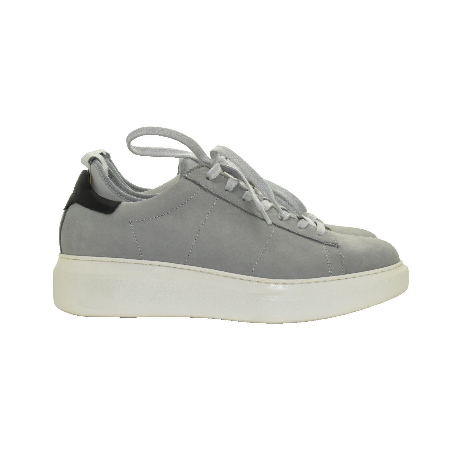 Greats NWOB GREATS Brooklyn Gray Casual Low Top Sneaker Shoes 9.5 Size US 9.5 / IT 39.5 - 2 Thumbnail