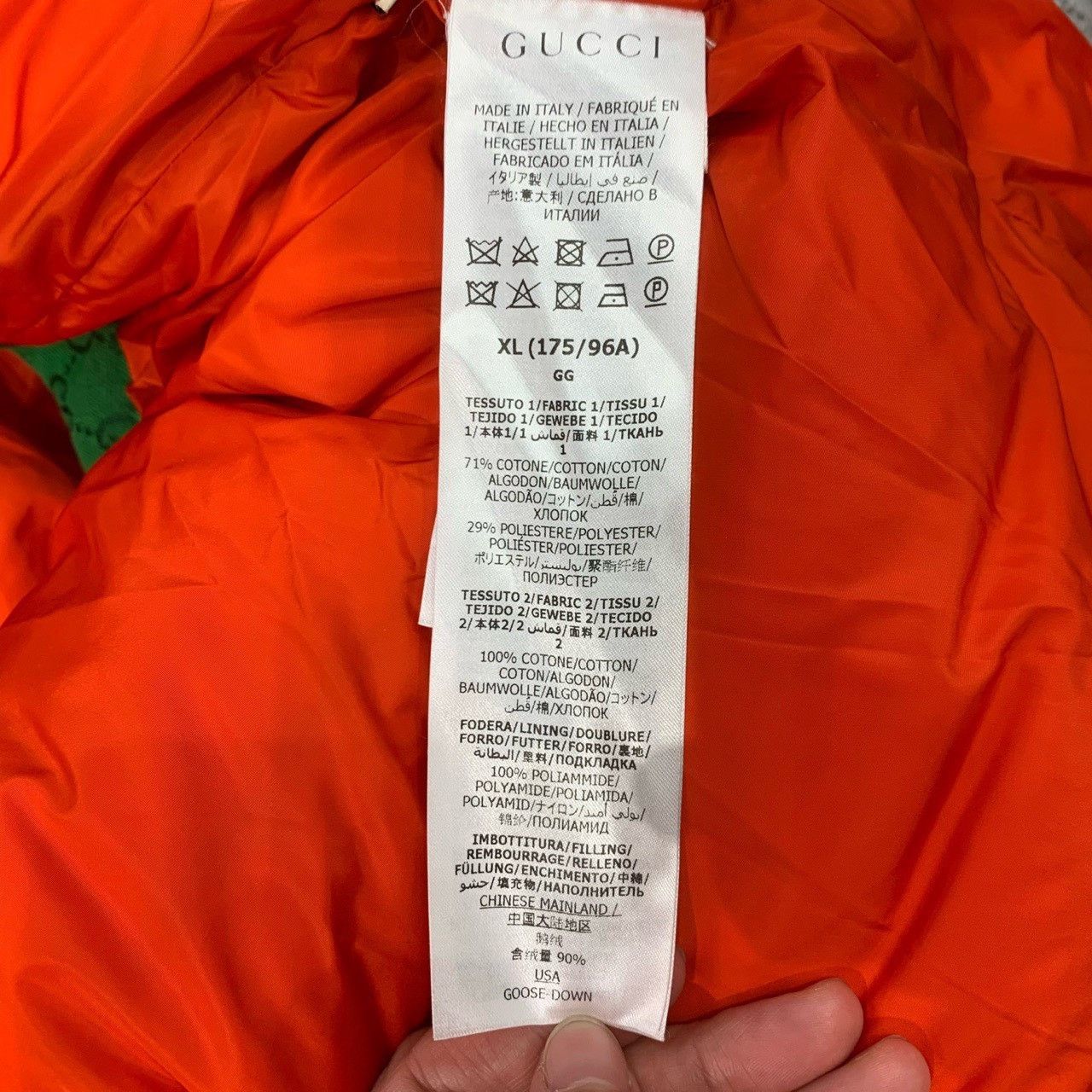 Gucci GUCCI x THE NORTH FACE Gucci North Co-branded Green Old Flo Size US XL / EU 56 / 4 - 2 Thumbnail