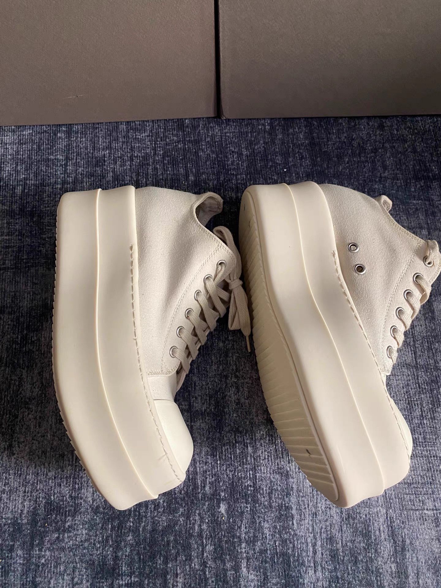 Rick Owens Rick Owens DRKSHDW Low Top Platform Turbo Cyclops Size US 8 / IT 38 - 2 Thumbnail