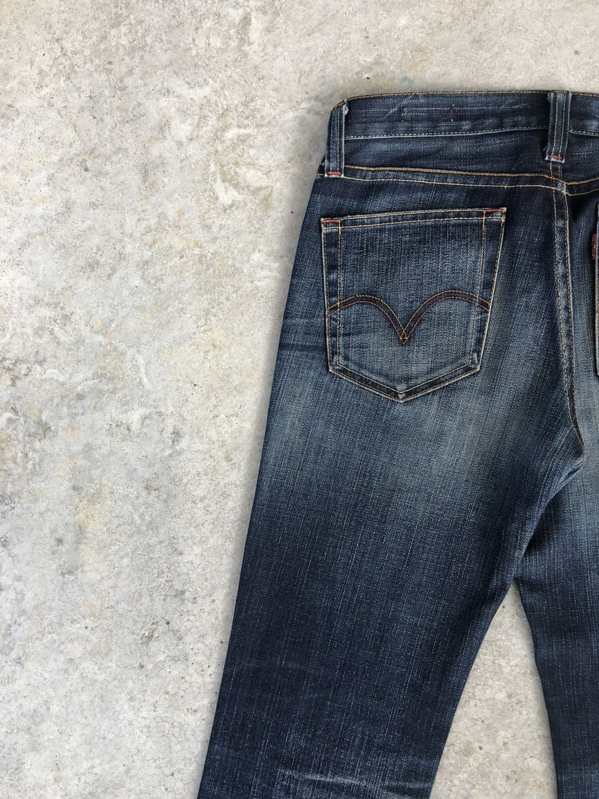 If Six Was Nine Y2k Levi’s 517 Flared Jeans Distressed Jeans Size US 31 - 9 Thumbnail