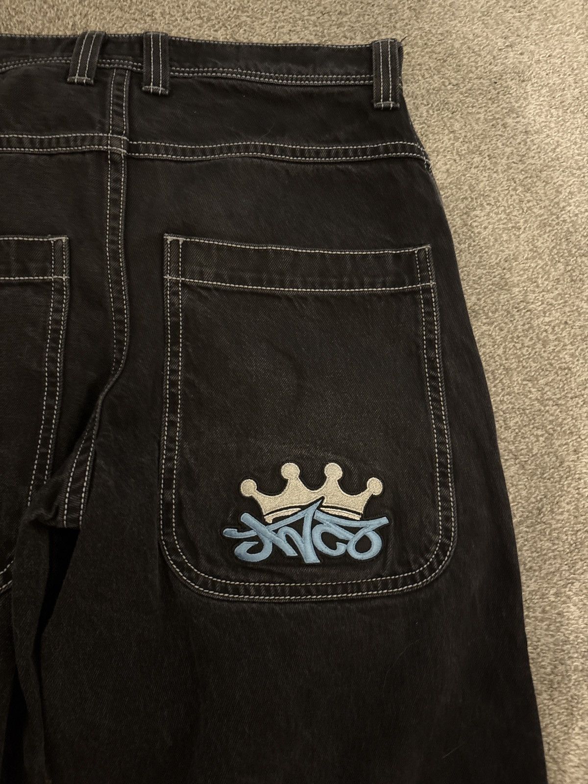 JNCO 1101 Crown Cannon. 26” Jet Black