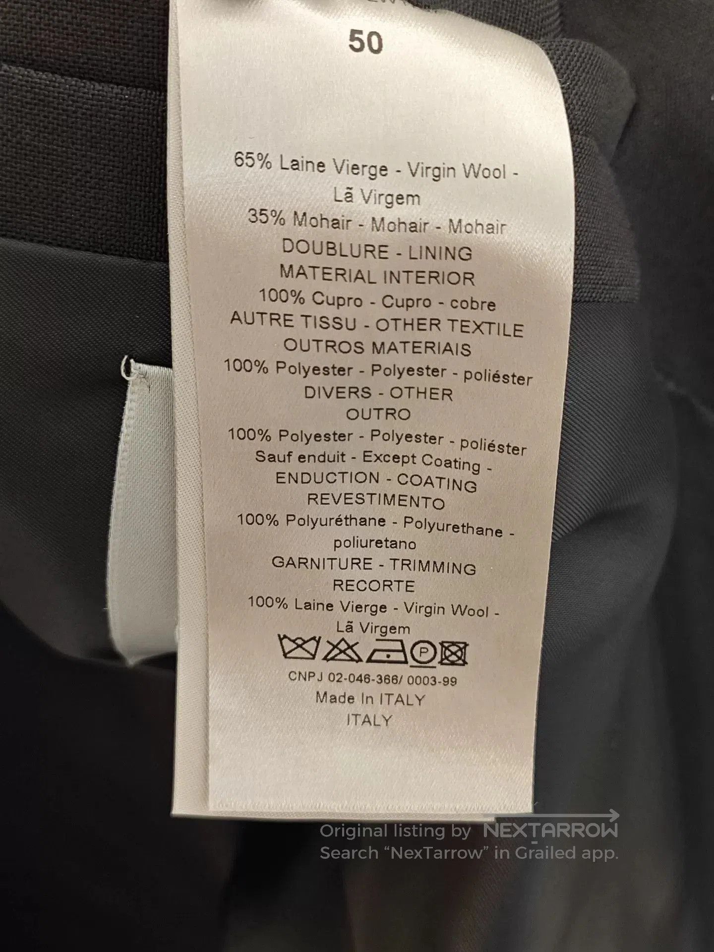 Dior Dior Wool Mohair Shirt Coat. Size US M / EU 48-50 / 2 - 7 Thumbnail