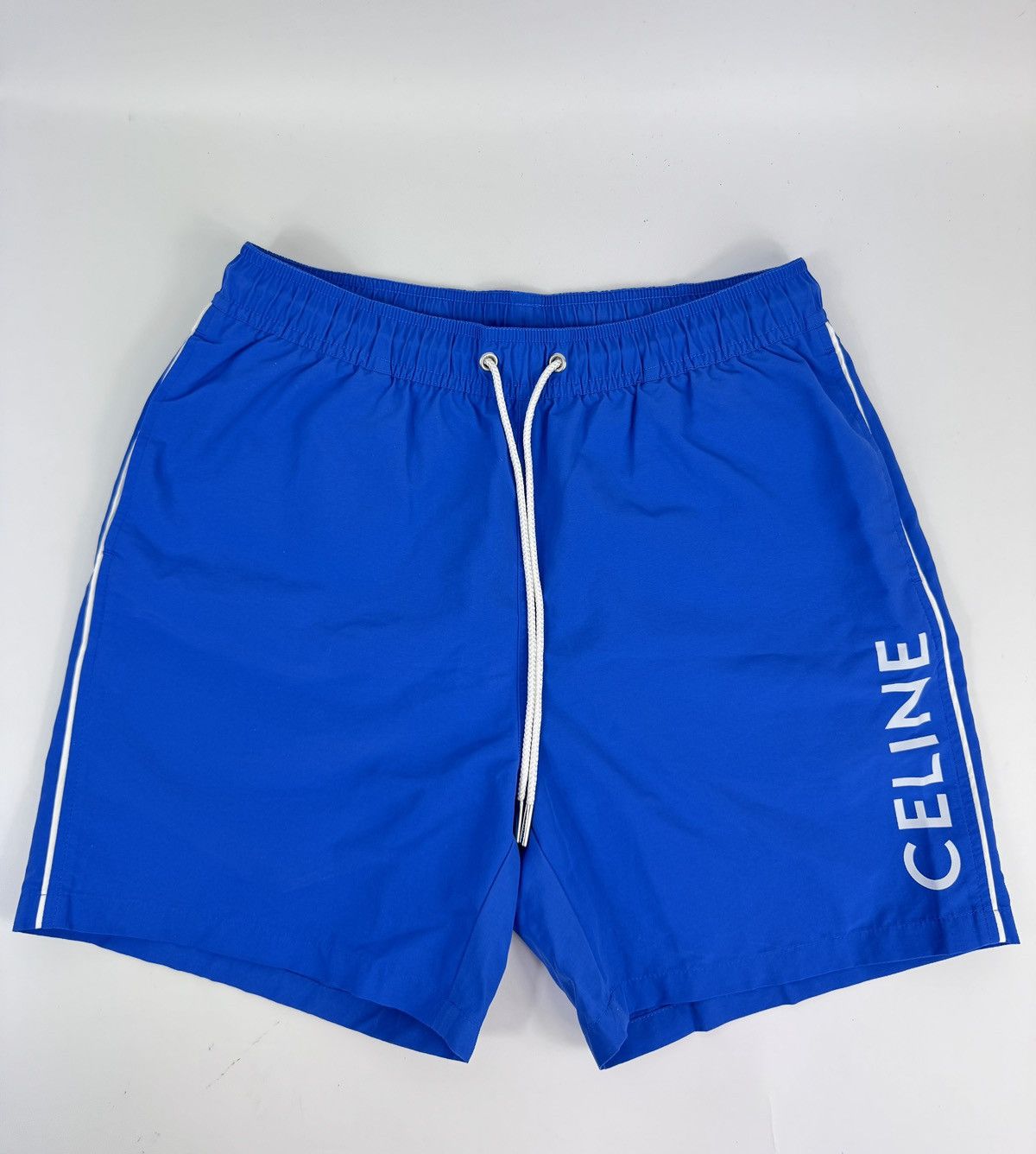 Celine LOGO PRINT SWIMSHORTS Size US 30 / EU 46 - 3 Thumbnail