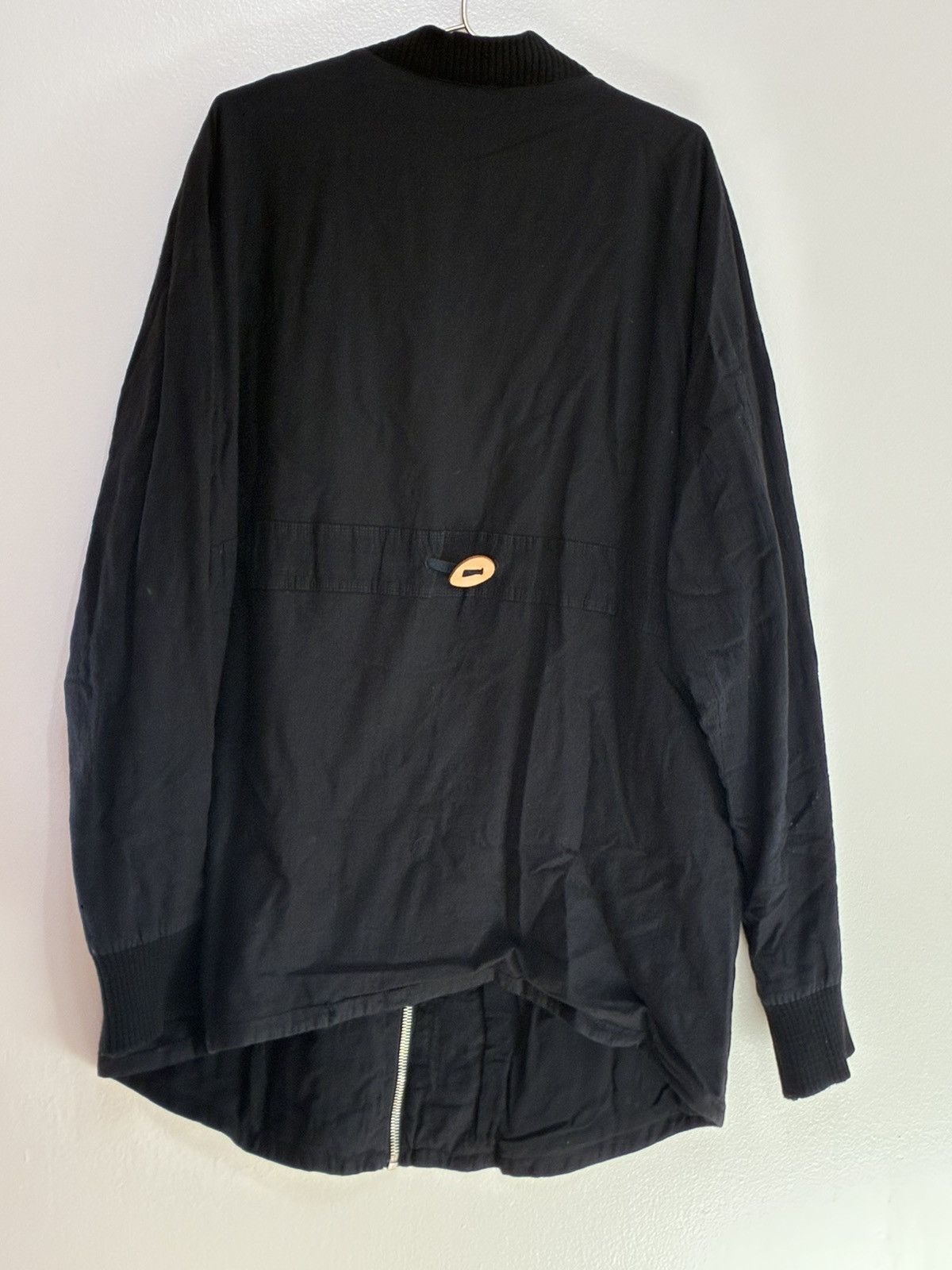 Damir Doma Damir Doma Black Utility Zip Jacket with Contrast Cord Stops Size US XL / EU 56 / 4 - 2 Thumbnail