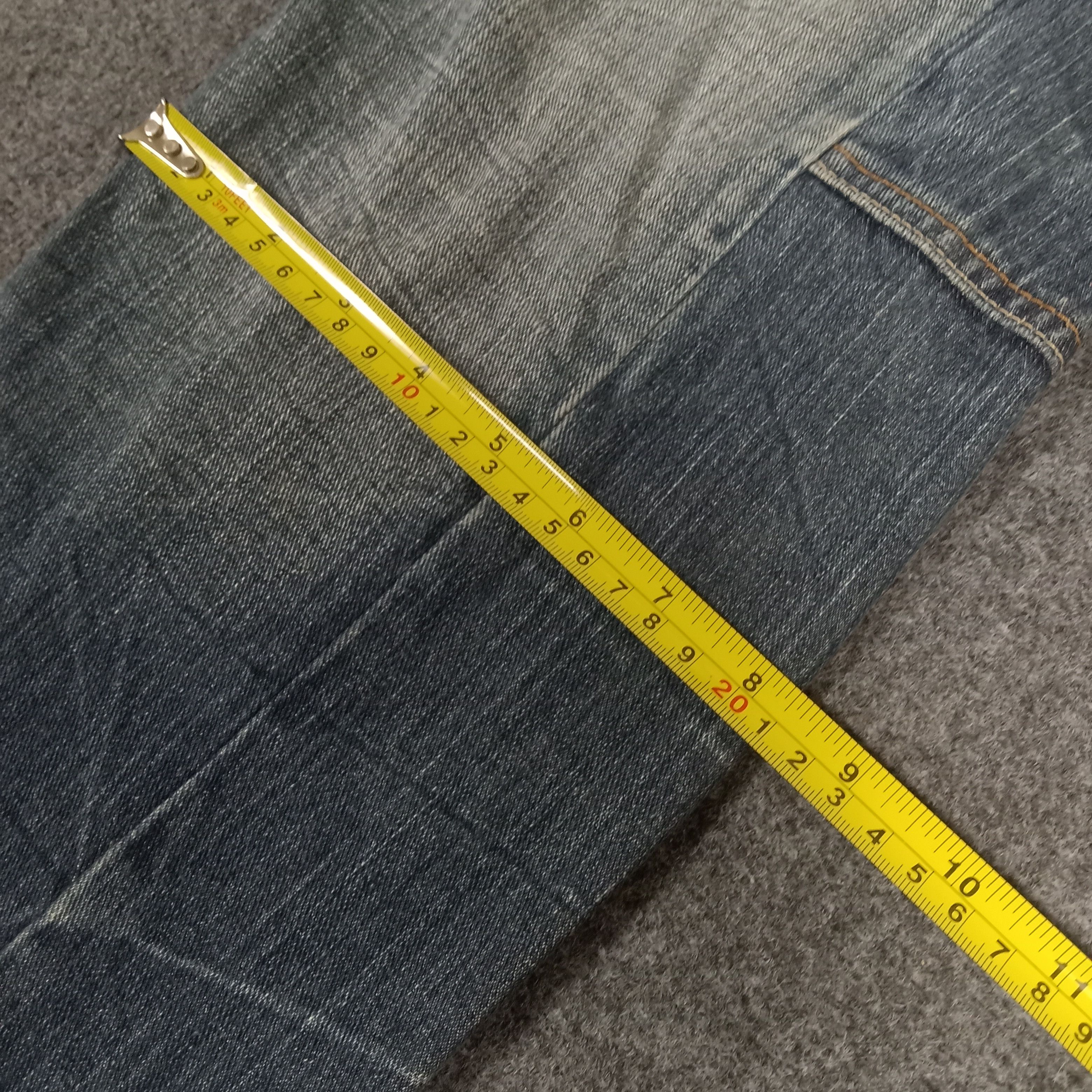 Japanese Brand × Vintage Dominate Handcrafted Double Waist Rock Style Jeans Size US 30 / EU 46 - 10 Thumbnail