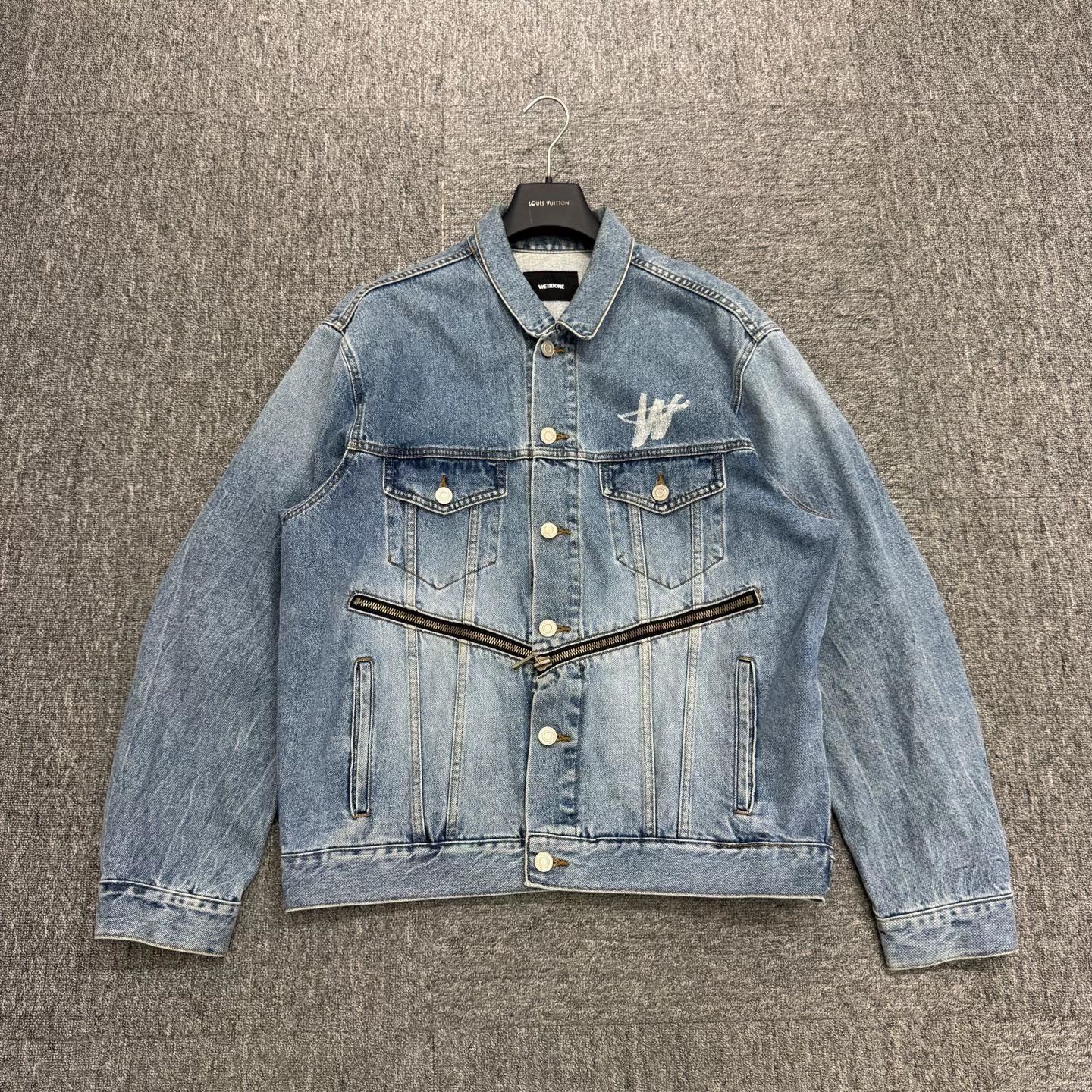 WE11DONE We11done Vintage Wash Denim Jacket Size US M / EU 48-50 / 2 - 1 Thumbnail