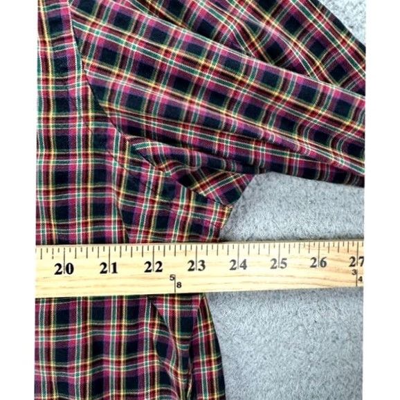 Ralph Lauren Ralph Lauren Shirt Adult Large Black Multi Tartan Plaid Classic Button Down Mens Size US L / EU 52-54 / 3 - 7 Thumbnail