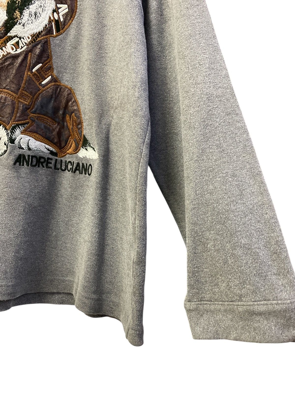 Andreluciano × Designer × Vintage Vintage Andreluciano Turtleneck Long Sleeve Tee Size US M / EU 48-50 / 2 - 6 Thumbnail