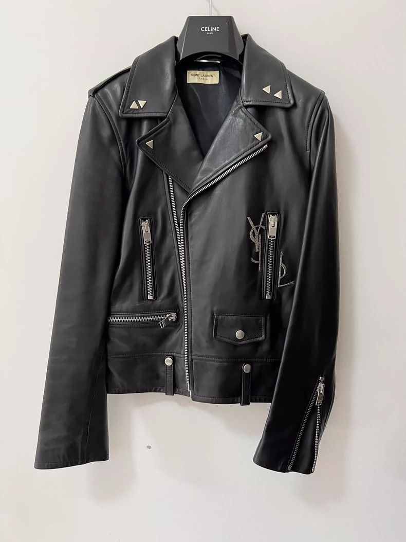 Saint Laurent Paris saint Laurent paris2017 Spring/Summer L01 Leather jacket 2 Size US S / EU 44-46 / 1 - 1 Thumbnail