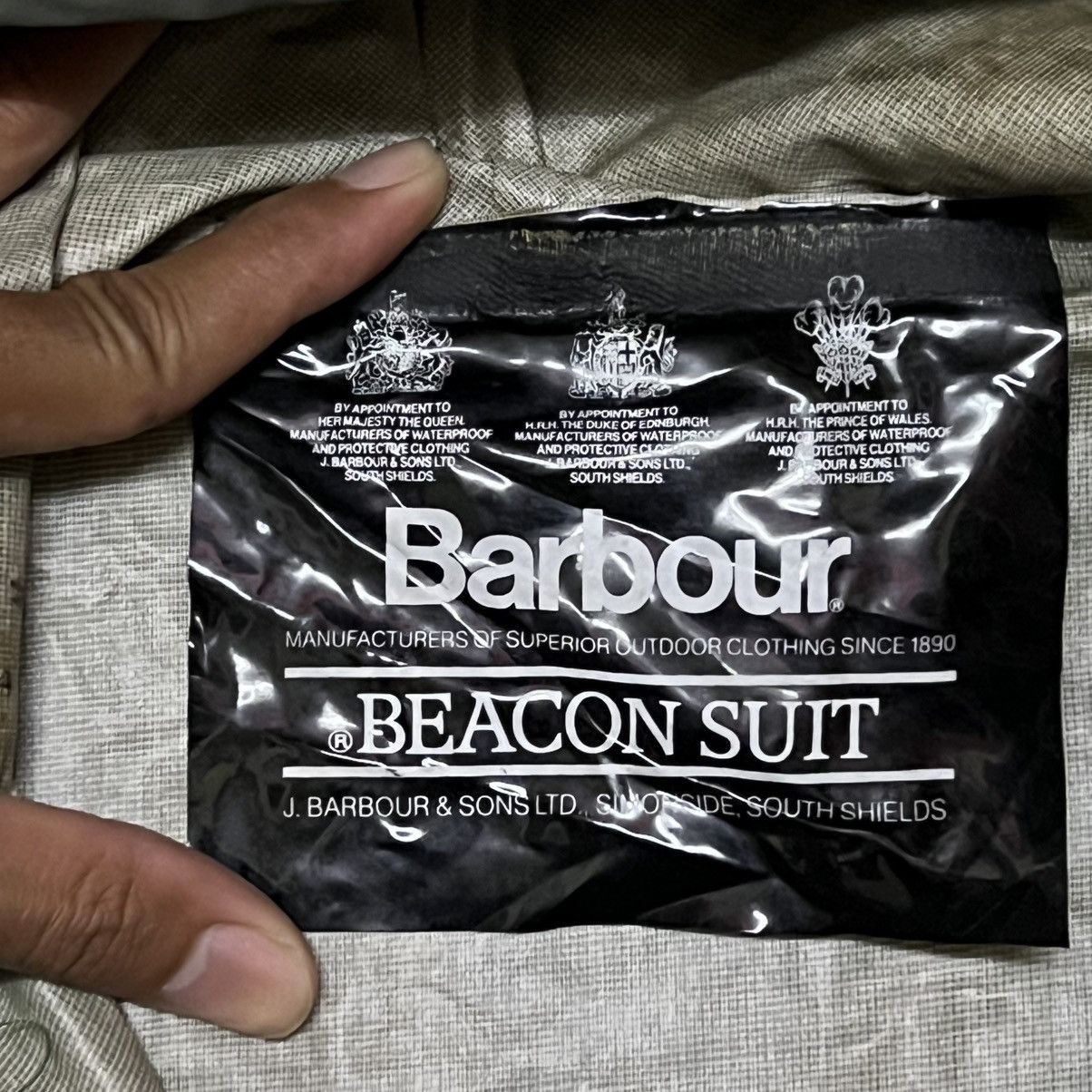 Barbour × Vintage Barbour Raincoat Jacket Size US S / EU 44-46 / 1 - 5 Thumbnail