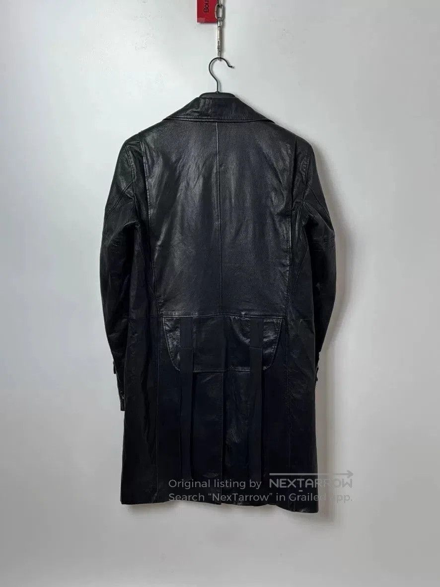 Helmut Lang Helmut Lang 2004 Dragonfly Leather Coat. Size M / US 6-8 / IT 42-44 - 3 Thumbnail