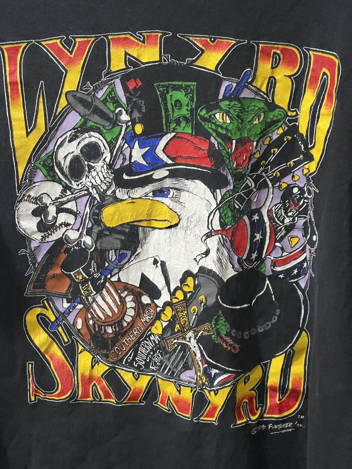 Other Vintage GEM Lynyrd Skynyrd”Made In The South” SS Shirt Large Size US L / EU 52-54 / 3 - 2 Thumbnail