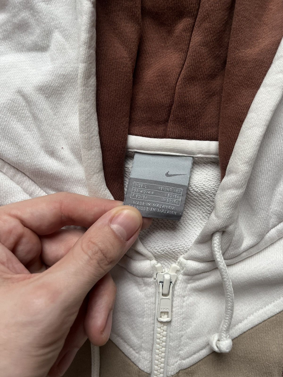 Nike 90’s NIKE TOC RARE ZIP HOODIE BIG LOGO RETRO Y2K SWOOSH BOXY Size US L / EU 52-54 / 3 - 7 Thumbnail