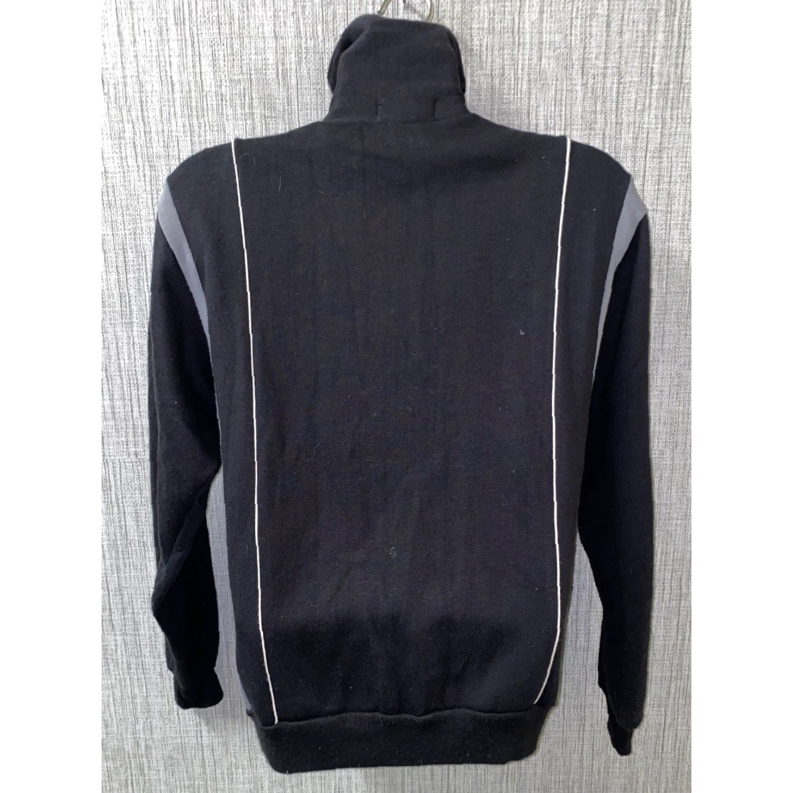 Vintage Remington Jacket Full Zip Mens M Black Acrylic Full Zip Jacket Regular Size M Mens Black Remington Size US M / EU 48-50 / 2 - 5 Thumbnail