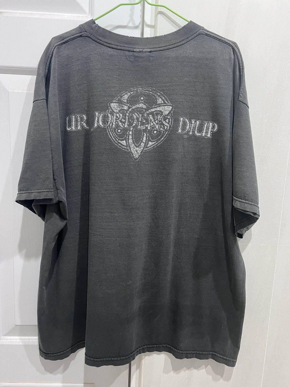 Vintage Y2K Finntroll Graphic Tee Thrashed Faded XL Folk Black metal Size US XL / EU 56 / 4 - 4 Thumbnail
