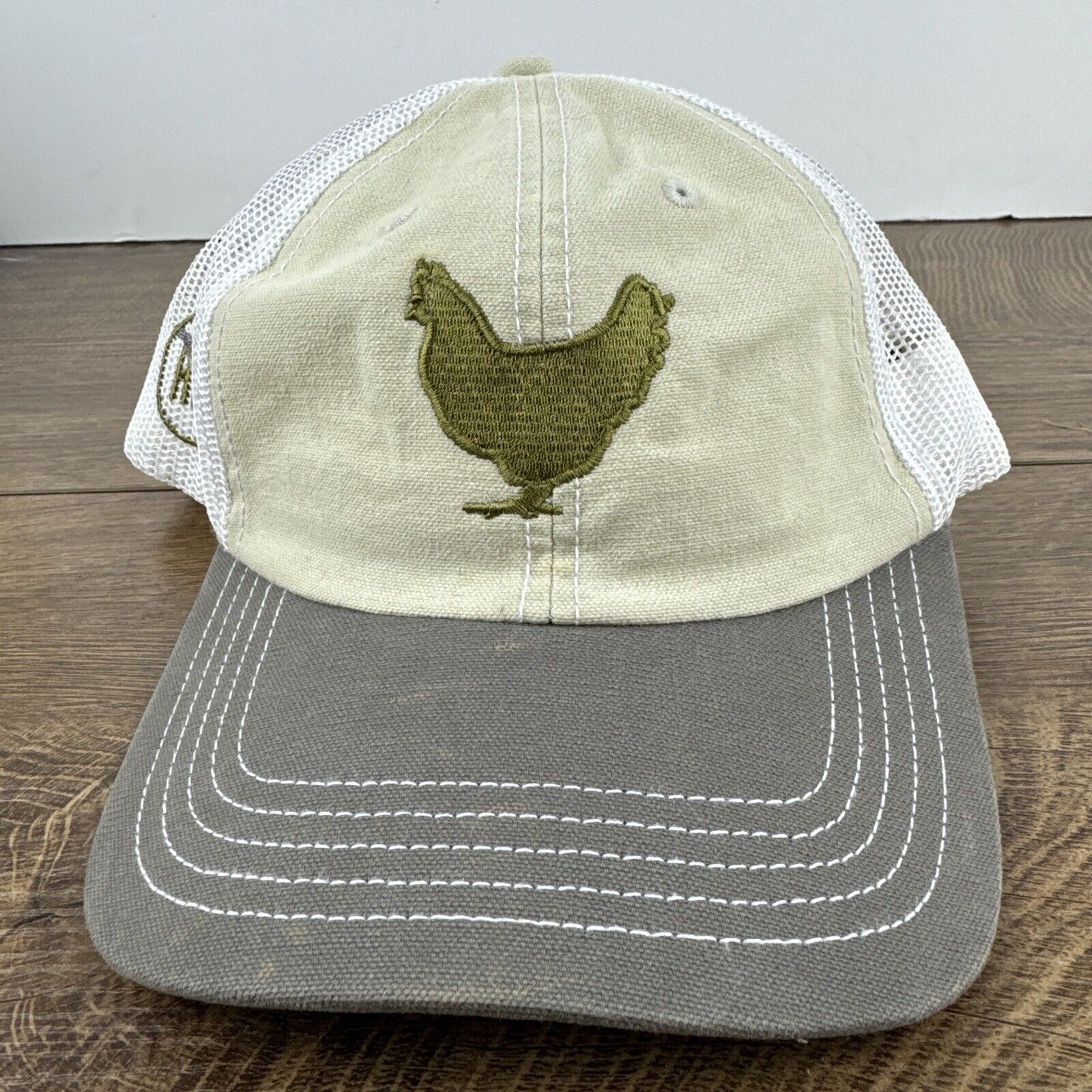 Other Chicken Hat Winner Winner Chicken Dinner Tan Brown Hat Adjus Size ONE SIZE - 3 Thumbnail