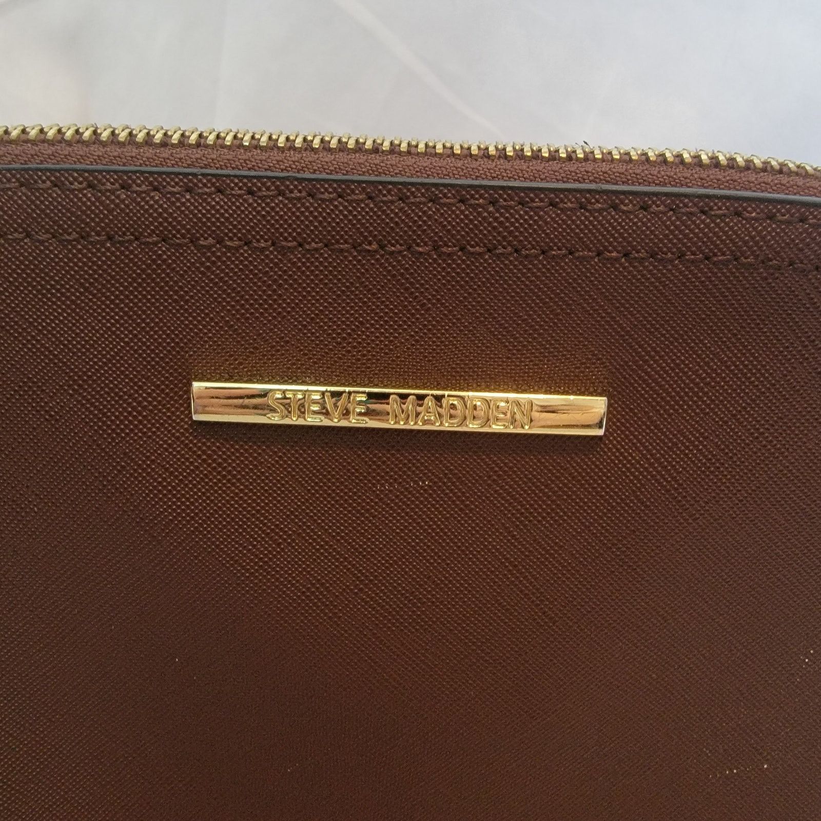 Steve Madden Steve Madden Brown Crossbody Purse Size ONE SIZE - 14 Thumbnail