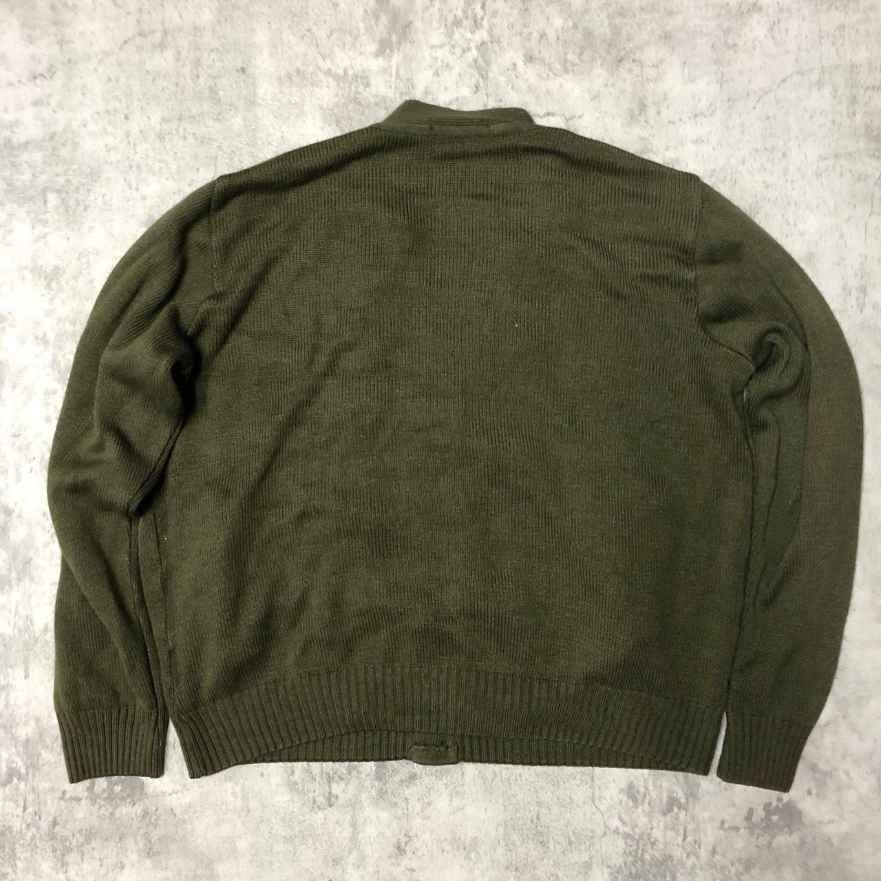 Valentino Green and khaki vintage cardigan cardigan Size US S / EU 44-46 / 1 - 4 Thumbnail