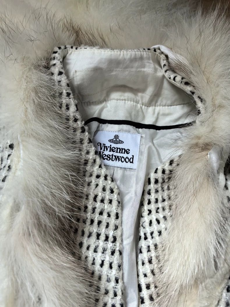 Vivienne Westwood Vivienne Westwood Mid-old fox fur collar 100% wool black a Size M / US 6-8 / IT 42-44 - 2 Thumbnail